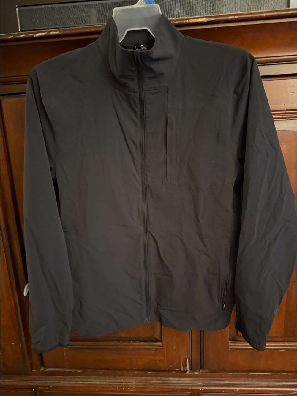 Lululemon Athletica Men’s Black Full Zipper  Expeditionist Jacket Size Small #M4